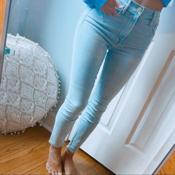 Frame Denim Ali High Rise Skinny Jean 